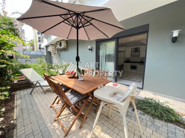 Дуплекс 3+1 с выходом в сад в самом центре Алании, 140 кв.м. - Ракурс 6