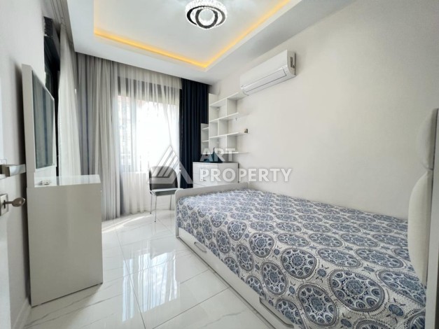 Дуплекс 3+1 с выходом в сад в самом центре Алании, 140 кв.м. - Ракурс 14