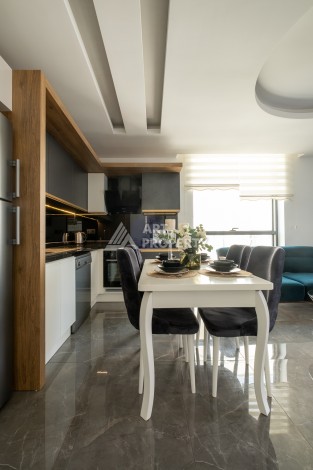 Меблированная квартира 3+1 в центре Алании, 100 кв.м - Ракурс 5