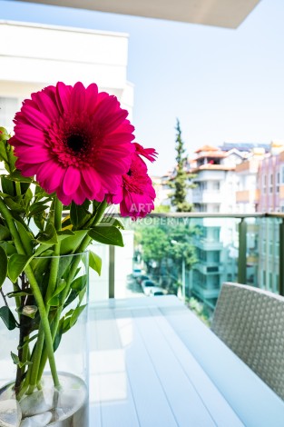 Меблированная квартира 3+1 в центре Алании, 100 кв.м - Ракурс 12