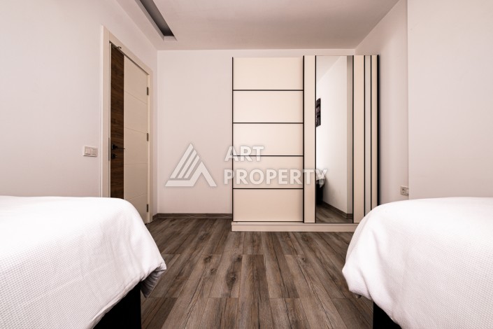 Меблированная квартира 3+1 в центре Алании, 100 кв.м - Ракурс 28