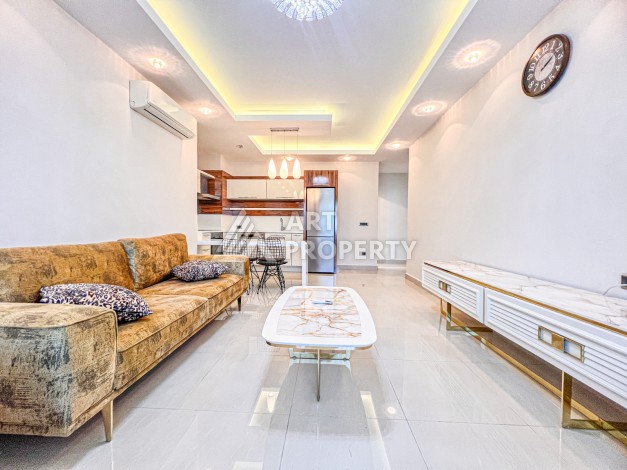 Квартира 2+1 с видом на море в Махмутларе, 110 кв.м. - Ракурс 3