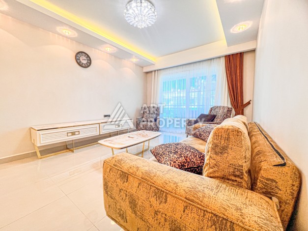 Квартира 2+1 с видом на море в Махмутларе, 110 кв.м. - Ракурс 4