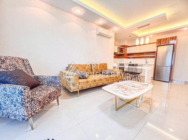 Квартира 2+1 с видом на море в Махмутларе, 110 кв.м. - Ракурс 6