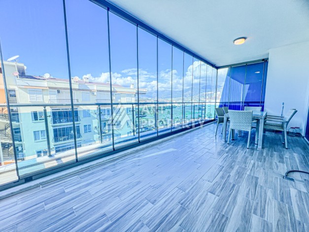 Квартира 2+1 с видом на море в Махмутларе, 110 кв.м. - Ракурс 10