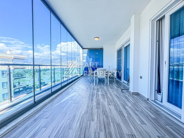 Квартира 2+1 с видом на море в Махмутларе, 110 кв.м. - Ракурс 11