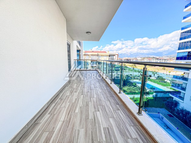 Квартира 2+1 с видом на море в Махмутларе, 110 кв.м. - Ракурс 22