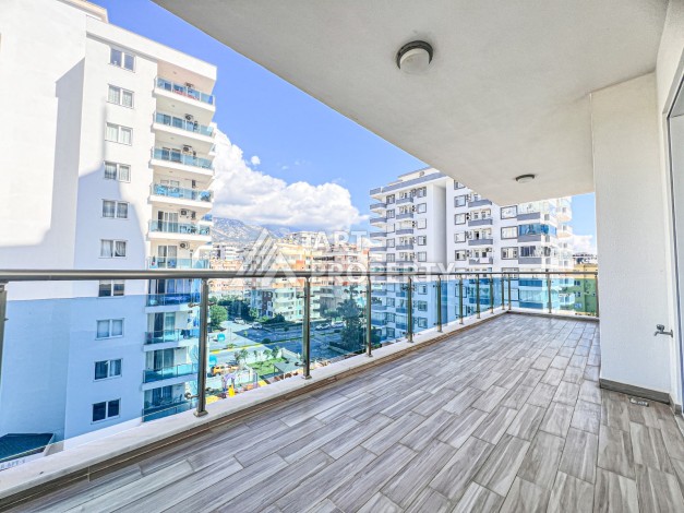 Квартира 2+1 с видом на море в Махмутларе, 110 кв.м. - Ракурс 23