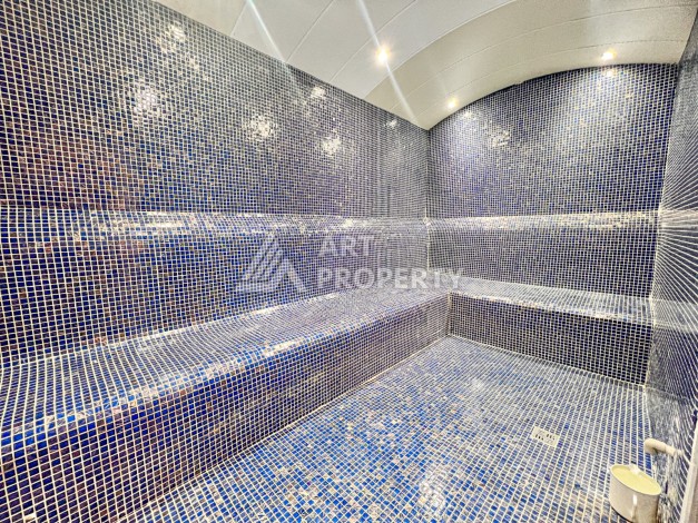 Квартира 2+1 с видом на море в Махмутларе, 110 кв.м. - Ракурс 37