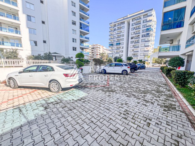 Квартира 2+1 с видом на море в Махмутларе, 110 кв.м. - Ракурс 47