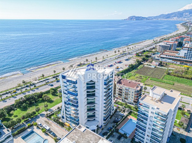 Квартира 2+1 с видом на море в Махмутларе, 110 кв.м. - Ракурс 51