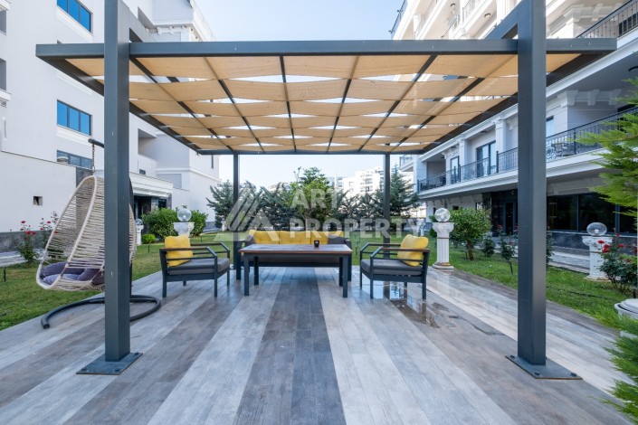 Меблированная квартира 2+1 в элитной резиденции, 110 кв.м. Каргыджак, Алания - Ракурс 5