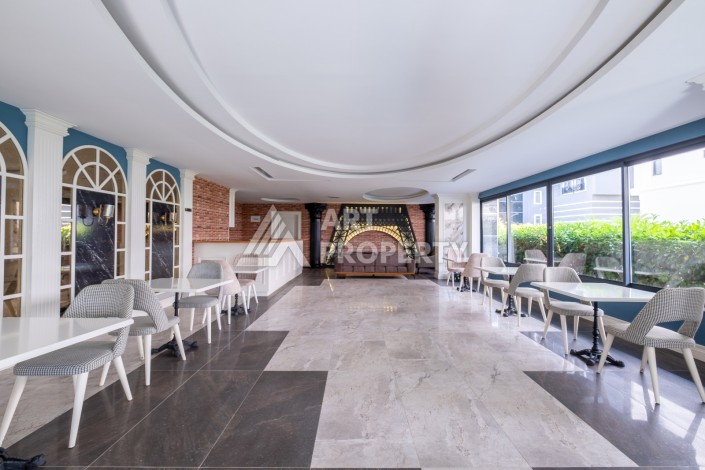 Меблированная квартира 2+1 в элитной резиденции, 110 кв.м. Каргыджак, Алания - Ракурс 6