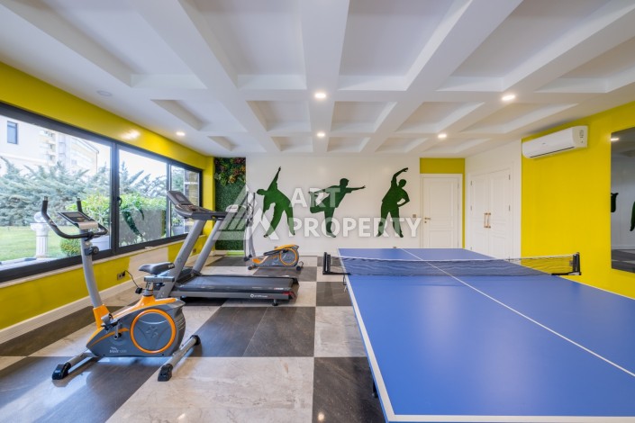 Меблированная квартира 2+1 в элитной резиденции, 110 кв.м. Каргыджак, Алания - Ракурс 7