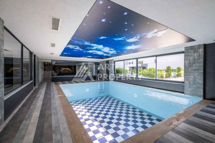 Меблированная квартира 2+1 в элитной резиденции, 110 кв.м. Каргыджак, Алания - Ракурс 10