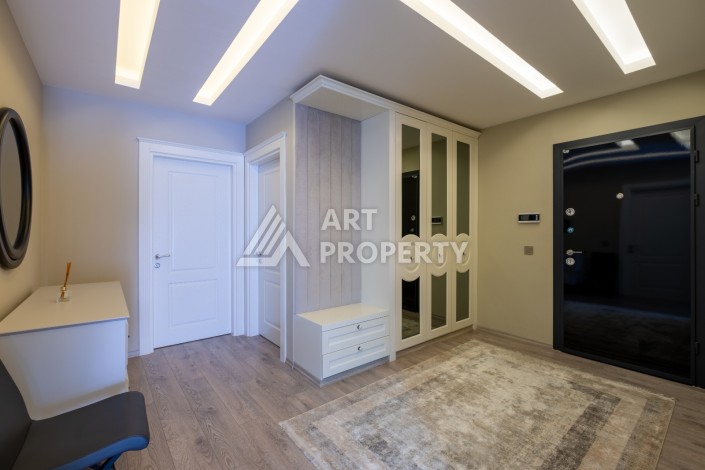 Меблированная квартира 2+1 в элитной резиденции, 110 кв.м. Каргыджак, Алания - Ракурс 26