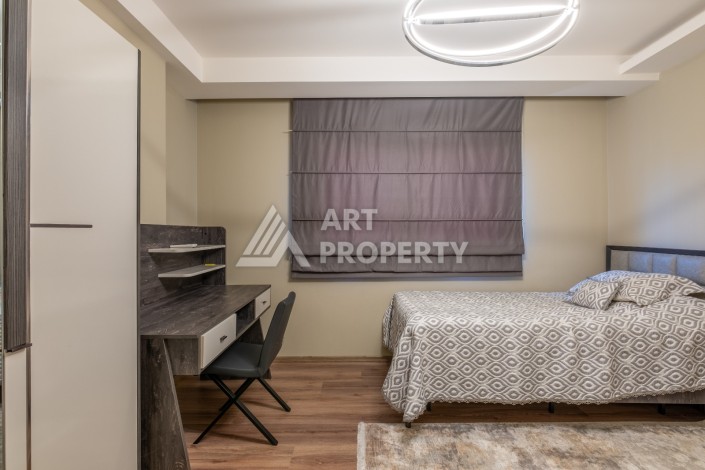 Меблированная квартира 2+1 в элитной резиденции, 110 кв.м. Каргыджак, Алания - Ракурс 28