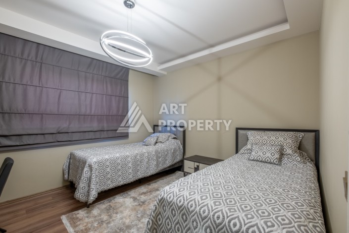 Меблированная квартира 2+1 в элитной резиденции, 110 кв.м. Каргыджак, Алания - Ракурс 29