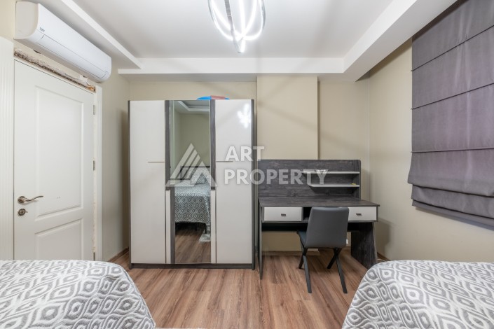 Меблированная квартира 2+1 в элитной резиденции, 110 кв.м. Каргыджак, Алания - Ракурс 31