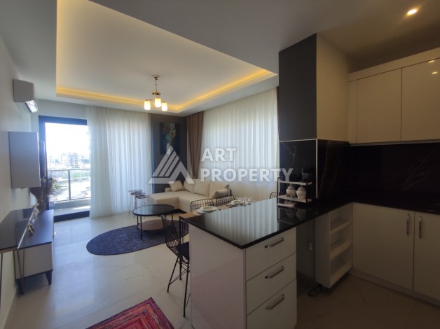 Меблированная квартира 1+1 в 250 метрах от моря. Каргыджак, Алания - Ракурс 2