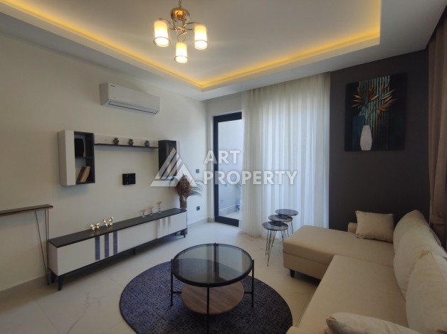 Меблированная квартира 1+1 в 250 метрах от моря. Каргыджак, Алания - Ракурс 3