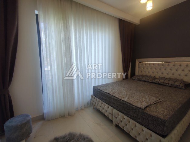 Меблированная квартира 1+1 в 250 метрах от моря. Каргыджак, Алания - Ракурс 8