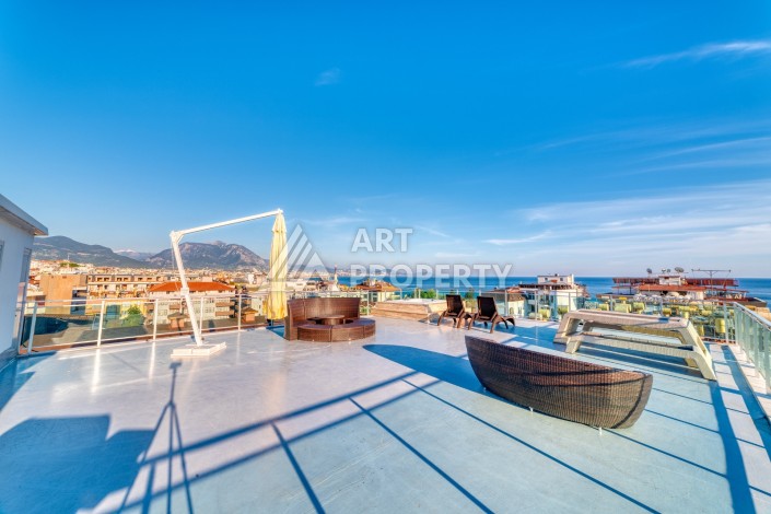 Меблированная квартира 2+1 в самом центре Алании, 100 кв.м. - Ракурс 16