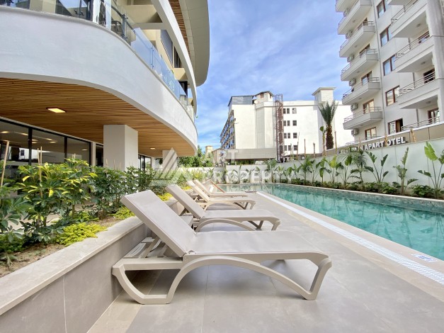 Современная квартира 1+1 в 150 метрах от пляжа Клеопатры - Ракурс 29