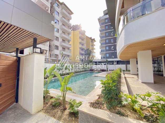 Современная квартира 1+1 в 150 метрах от пляжа Клеопатры - Ракурс 32