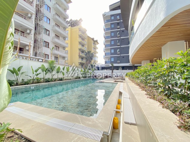 Современная квартира 1+1 в 150 метрах от пляжа Клеопатры - Ракурс 33