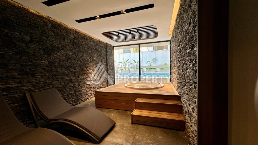 Квартира 1+1 в современном комплексе, 50 кв.м. Центр, Алания. - Ракурс 15