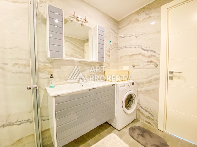 Трехкомнатная квартира 95 кв.м. в 5 минутах от пляжа Клеопатры - Ракурс 21