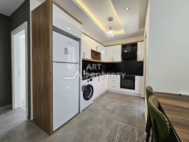 Меблированная квартира 57 кв.м. в 350 метрах от моря. Махмутлар, Алания - Ракурс 10