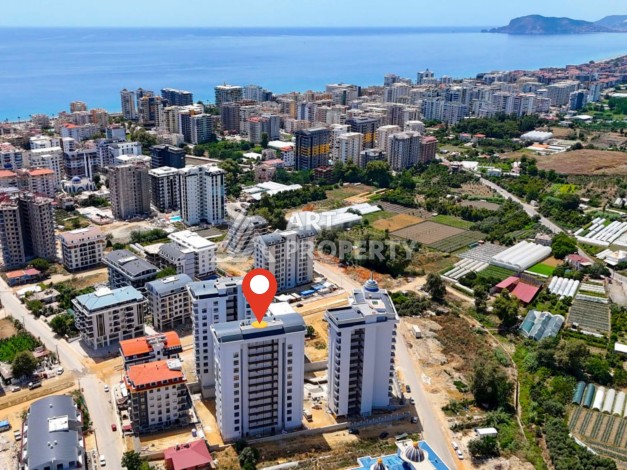 Современная квартира 1+1 с просторной планировкой 60 кв.м. в Махмутларе - Ракурс 17