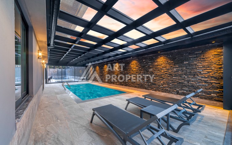 Квартира 1+1 в элитном ЖК, 55 кв.м. Центр, Алания - Ракурс 7