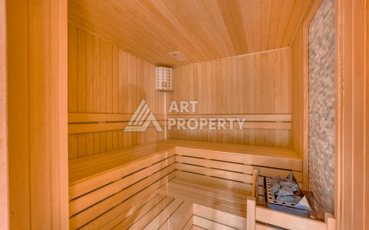 Квартира 1+1 в элитном ЖК, 55 кв.м. Центр, Алания - Ракурс 8