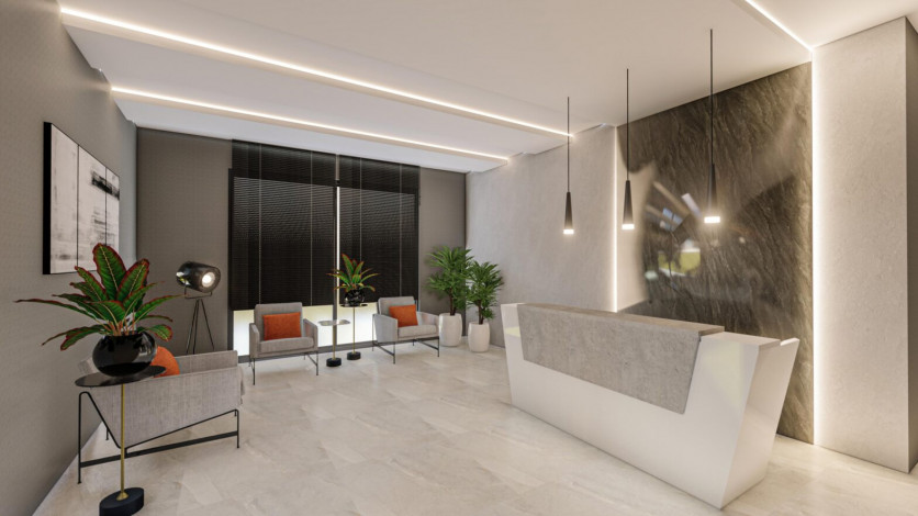 Инвестиционный проект с богатой инфраструктурой и красивыми видами в Махмутлар, 42-94 м2 - Ракурс 13