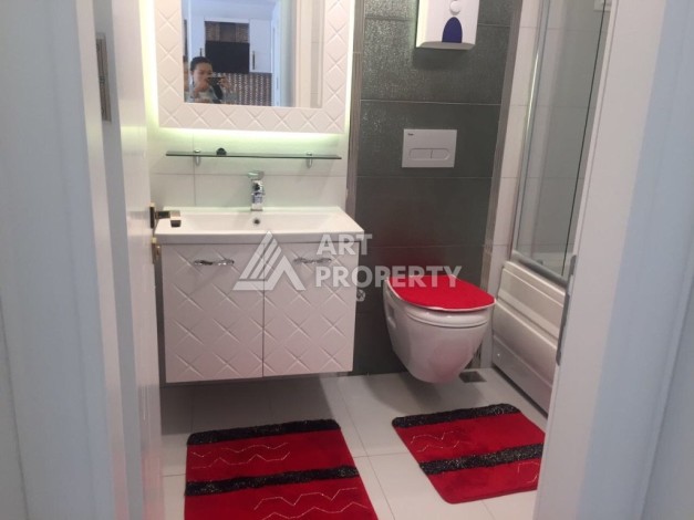 Меблированная квартира 1+1 в престижной резиденции Махмутлара, 67 кв.м. - Ракурс 33