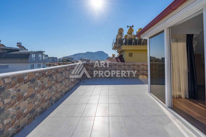 Просторный дуплекс 6+2 в 700 метрах от пляжа Клеопатры - Ракурс 23