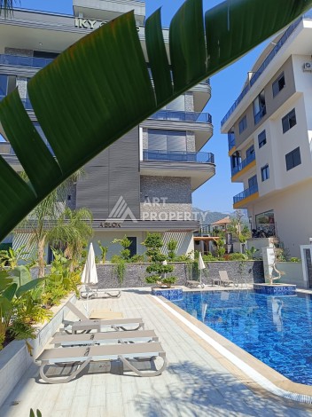 Две квартиры 1+1 под ВНЖ в районе Оба, 50 кв.м. - Ракурс 25