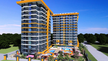 Новый жилой комплекс, класса люкс, со всеми удобствами в курортном городе Махмутлар,Алания. - Ракурс 4