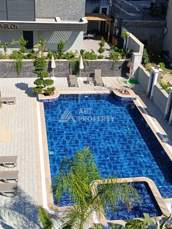 Две квартиры 1+1 под ВНЖ в районе Оба, 50 кв.м. - Ракурс 33