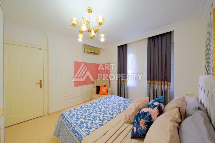 Квартира 1+1 с дизайнерским ремонтом в центре Алании, 300 м от моря - Ракурс 7