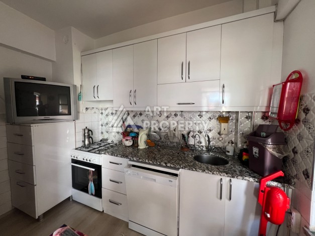 Просторная квартира 2+1 под ВНЖ в центре Алании, 110 кв.м. - Ракурс 5