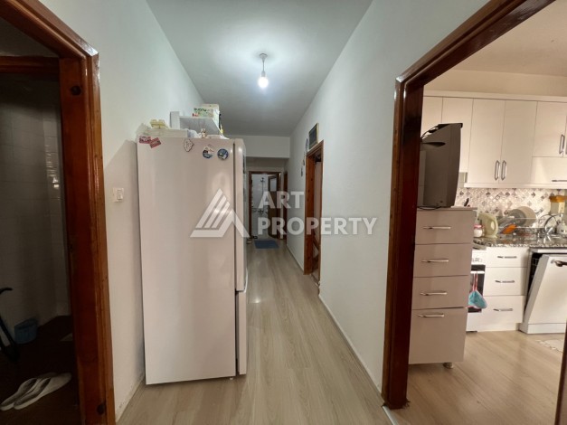 Просторная квартира 2+1 под ВНЖ в центре Алании, 110 кв.м. - Ракурс 6