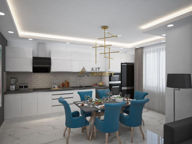 Новый жилой комплекс, класса люкс, со всеми удобствами в курортном городе Махмутлар,Алания. - Ракурс 13