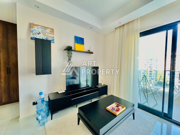 Квартира 1+1 в популярной резиденции, 55 кв.м. Махмутлар, Алания - Ракурс 4