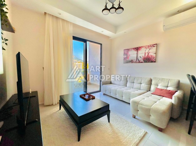 Квартира 1+1 в популярной резиденции, 55 кв.м. Махмутлар, Алания - Ракурс 7