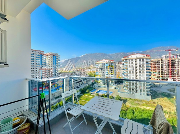 Квартира 1+1 в популярной резиденции, 55 кв.м. Махмутлар, Алания - Ракурс 10