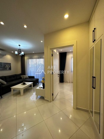 Квартира 1+1 в престижной резиденции Махмутлара, 55 кв.м. - Ракурс 4